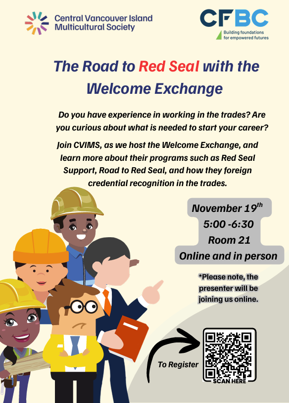 The Road to Red Seal with the Welcome Exchange Poster