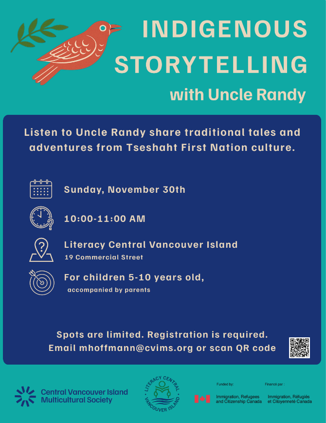 Indigenous Storytelling Event Poster